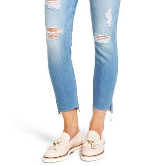 7 For All Mankind® Step Hem Ankle Skinny Jeans (Me - Picture 2 of 2